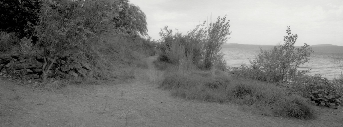 Untitled #01, 2019-2023 from the series 'Nulla è più vero del nulla' - Gelatin silver print 35x13 cm