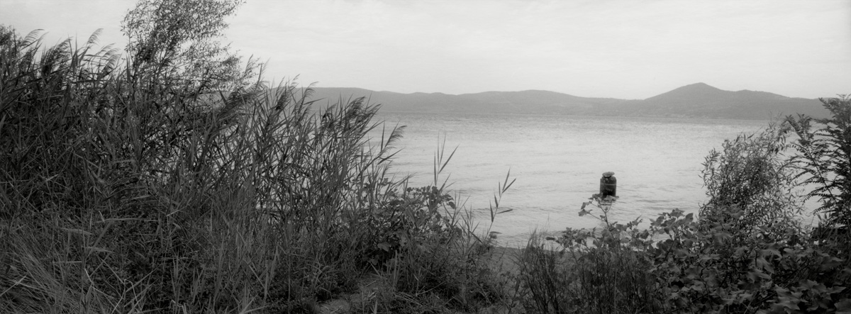 Untitled #05, 2019-2023 from the series 'Nulla è più vero del nulla' - Gelatin silver print 35x13 cm