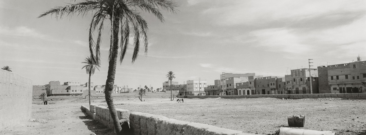 Untitled #1, 2005-2022 from the series 'Repérages au Maroc'- Gelatin silver print 46,6x17,5 cm