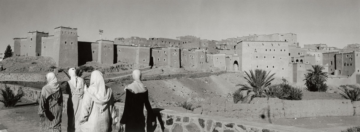 Untitled #3, 2005-2022 from the series 'Repérages au Maroc'- Gelatin silver print 46,6x17,5 cm