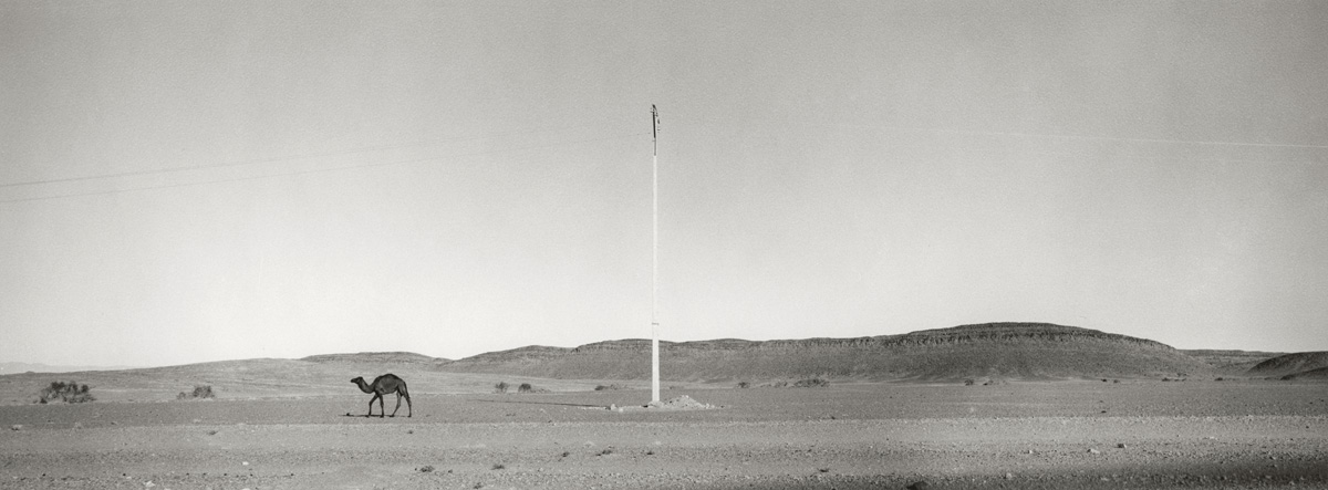 Untitled #11, 2005-2022 from the series 'Repérages au Maroc'- Gelatin silver print 46,6x17,5 cm